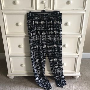 Bohemian Flowy Pants